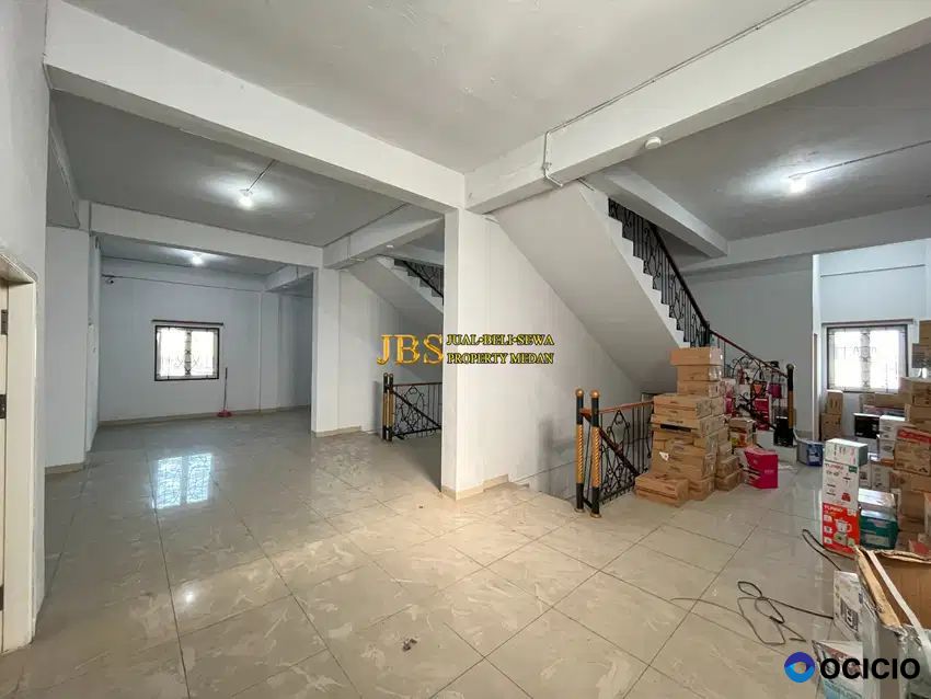 Dijual Ruko Gandeng 3 Kondisi Siap Huni di Jalan Denai - Medan
