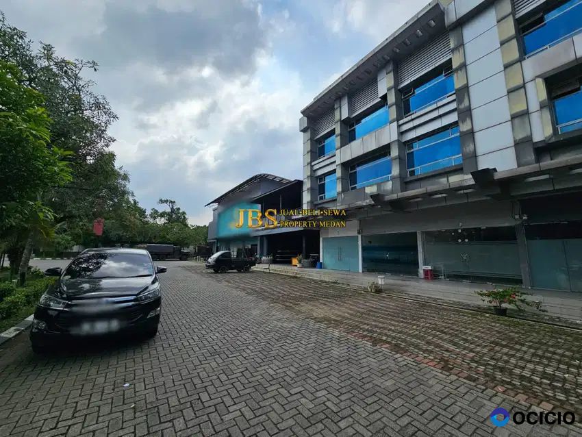 Disewakan Ruko Gandeng 2 di Komplek River View Polonia - Medan