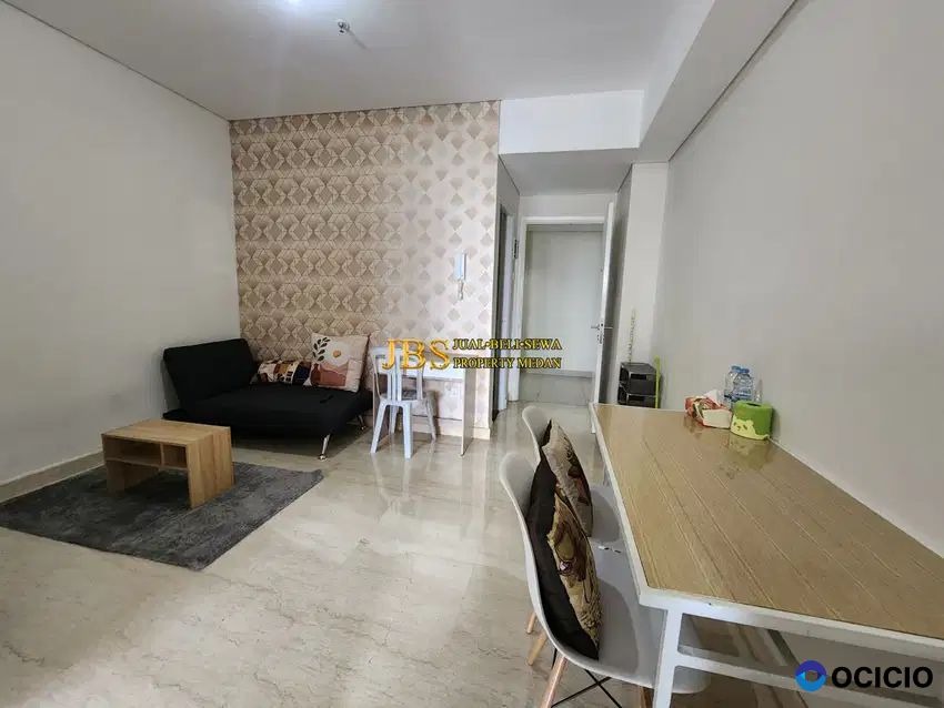 Jual Apartemen Siap Huni Furnished di Podomoro City Deli Tower Lincoln