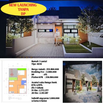 Rumah harga 300jutaan di Depok 