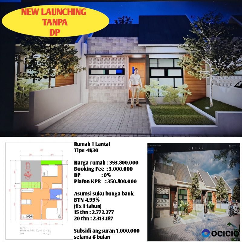 Rumah harga 300jutaan di Depok 