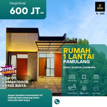 CLUSTER MODERN DI PAMULANG