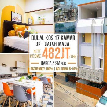 Dijual Cepat Kos Kosan Premiere Grand Harmoni Jakarta Pusat