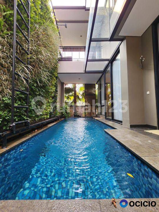 RUMAH CLUSTER CIPETE JAKARTA SELATAN, LINGKUNGAN TENANG