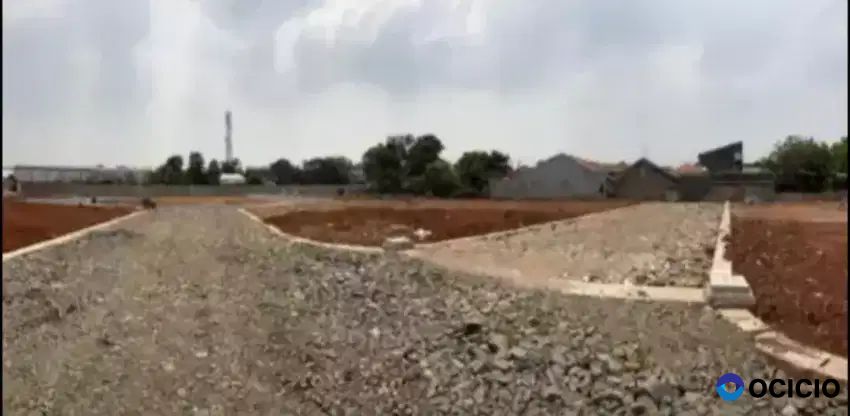 Dijual tanah 6 kav 530 m2sd 1072 m2 dalam cluster cikunir bebas banjir