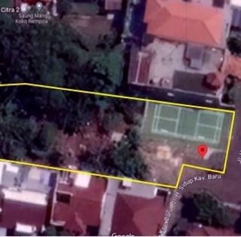 Dijual Tanah Residensial 885m² di Jl. H. Sidup