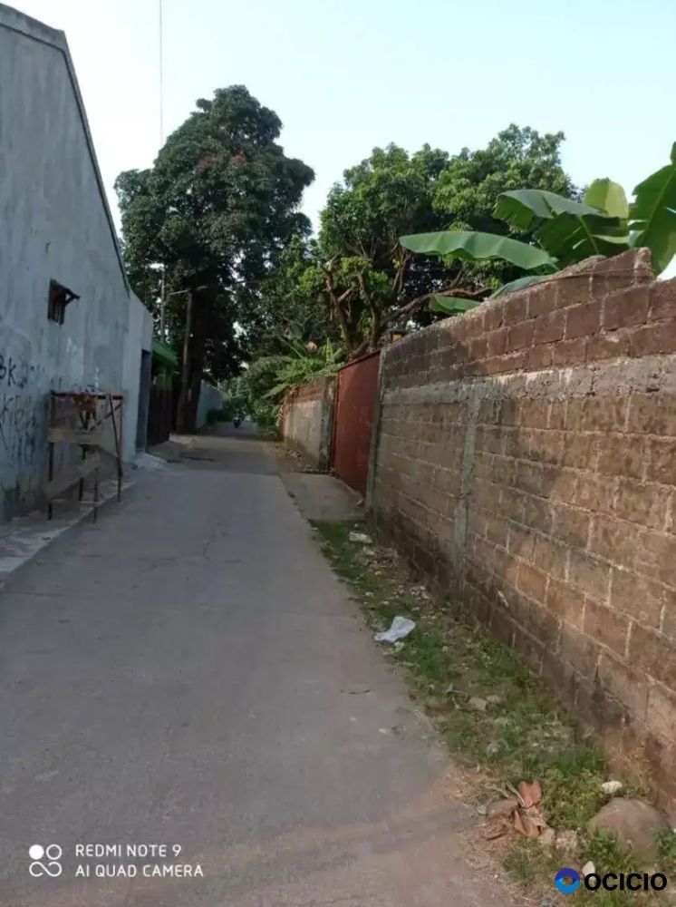 Dijual tanah 2451m utk gudang workshop dekat jalan raya bantar gebang