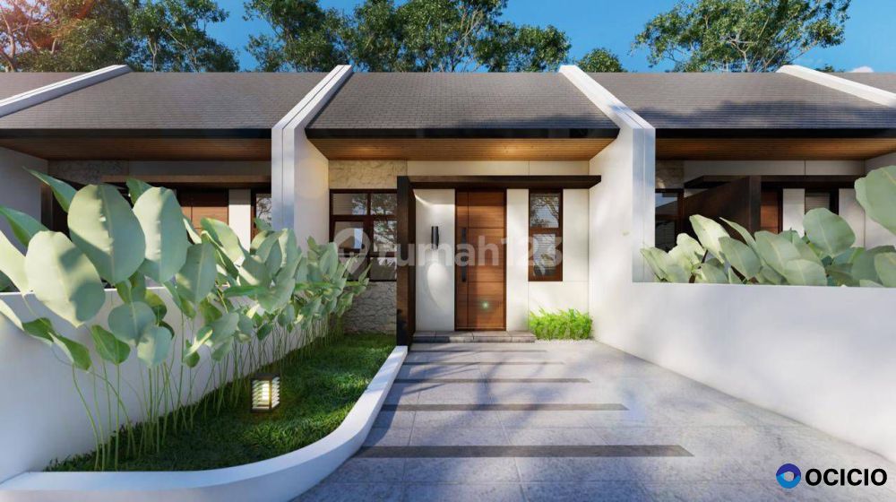 Rumah Minimalis Modern Nempel Pintu Toll Kukusan Beji Depok