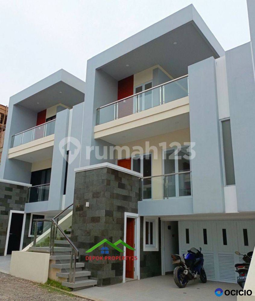 Rumah 3 lantai di Krukut Raya Limo Depok