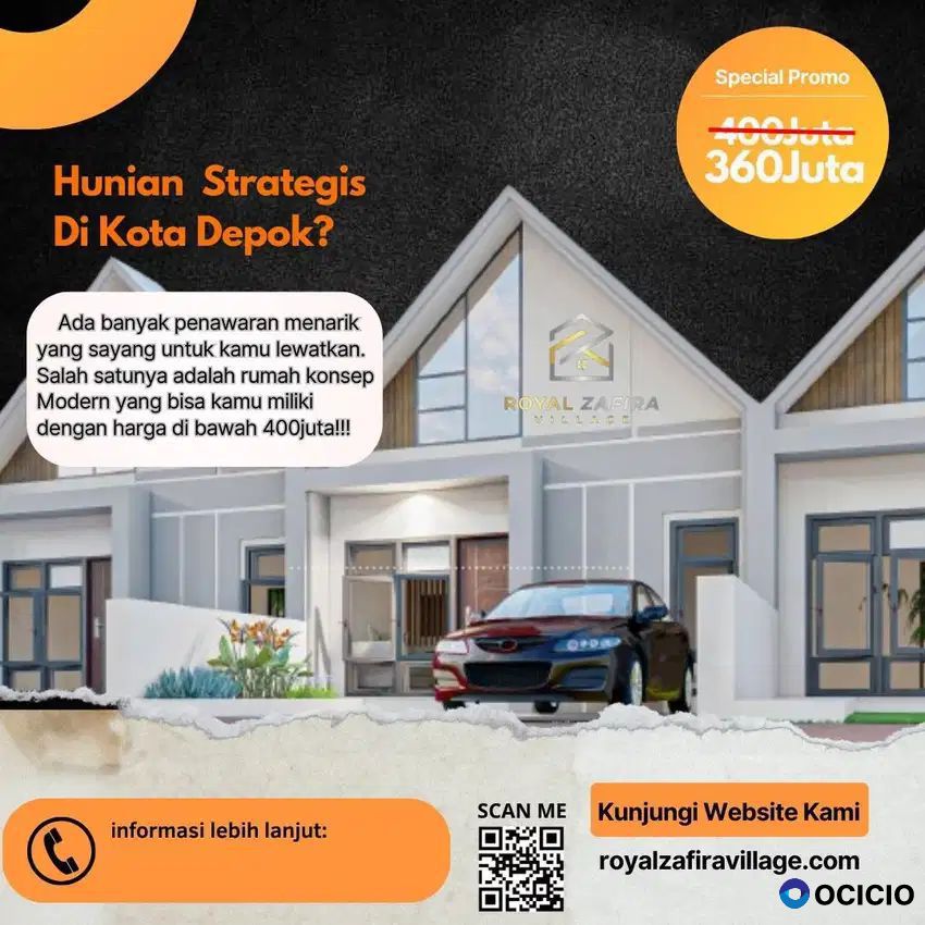 DiJual Rumah Siap Bangun di Dopok