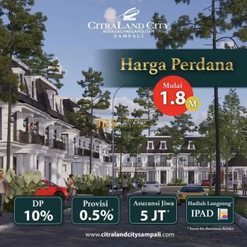 Citraland Sampali New Cluster Coming Soon