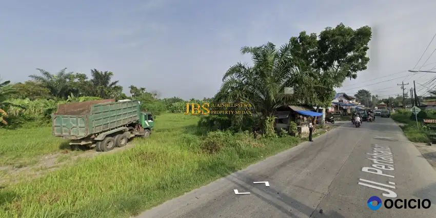 Dijual Tanah Kosong di Jalan Pertahanan Daerah Patumbak - Deli Serdang