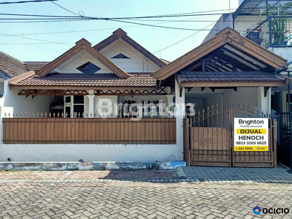 Rumah murah strategis siap huni baru renovasi Nirwana Eksekutive Rungkut