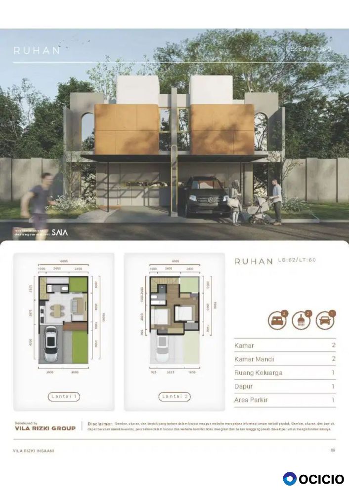 Rumah baru vila rizki insaani tangerang