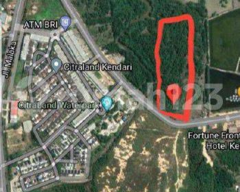 Tanah di Kendari Di 0 Raya Madusila Depan Waterpark Citraland