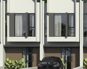 Rumah 2 lantai terlaris di bekasi kota, lahan super luas