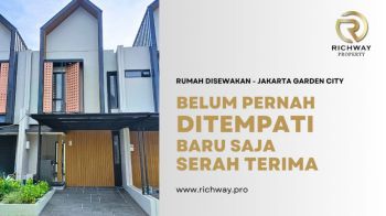 Rumah Disewakan Jakarta Garden City Cluster Mahakam