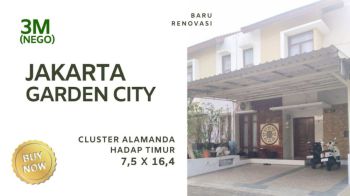 Jual Rumah Alamanda Jakarta Garden City Baru Renov