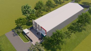 Dijual Gudang Kondisi Baru Lb 1.037 M2 Luas di Kawasan Industri Delta Silicon