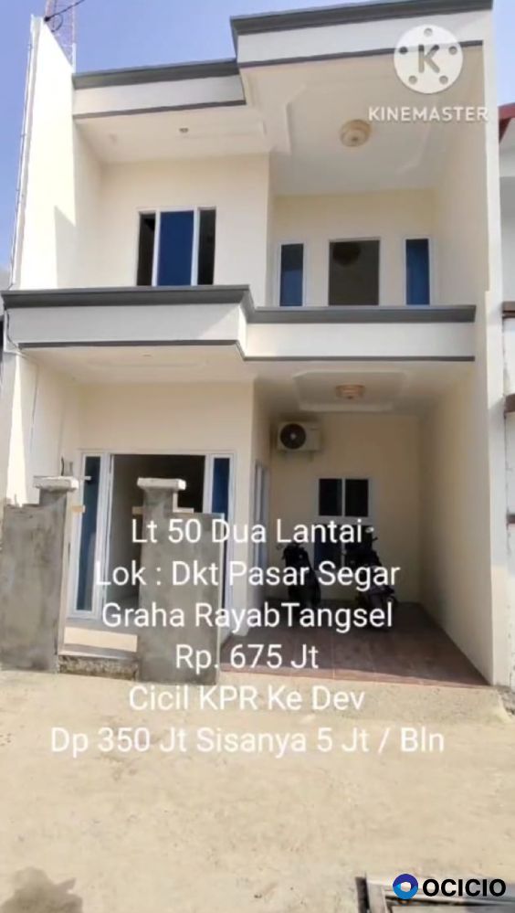 Alliya Residence Dua Lantai Graha Raya dkt Psr Segar