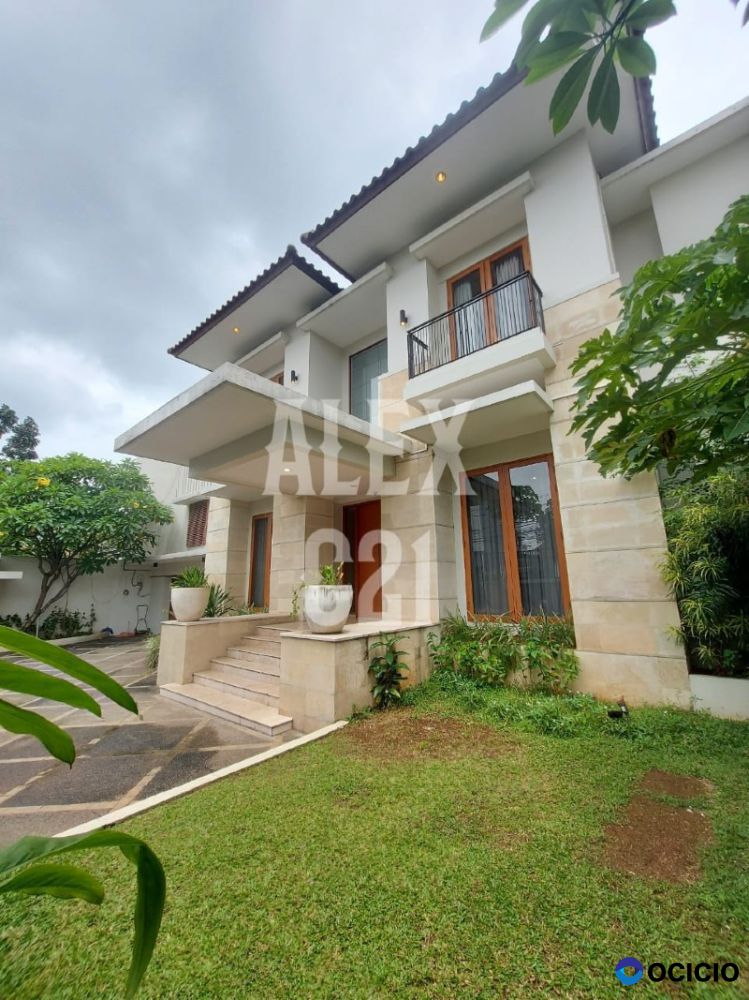 Dijual rumah mewah design tropis, Kemang Jakarta Selatan