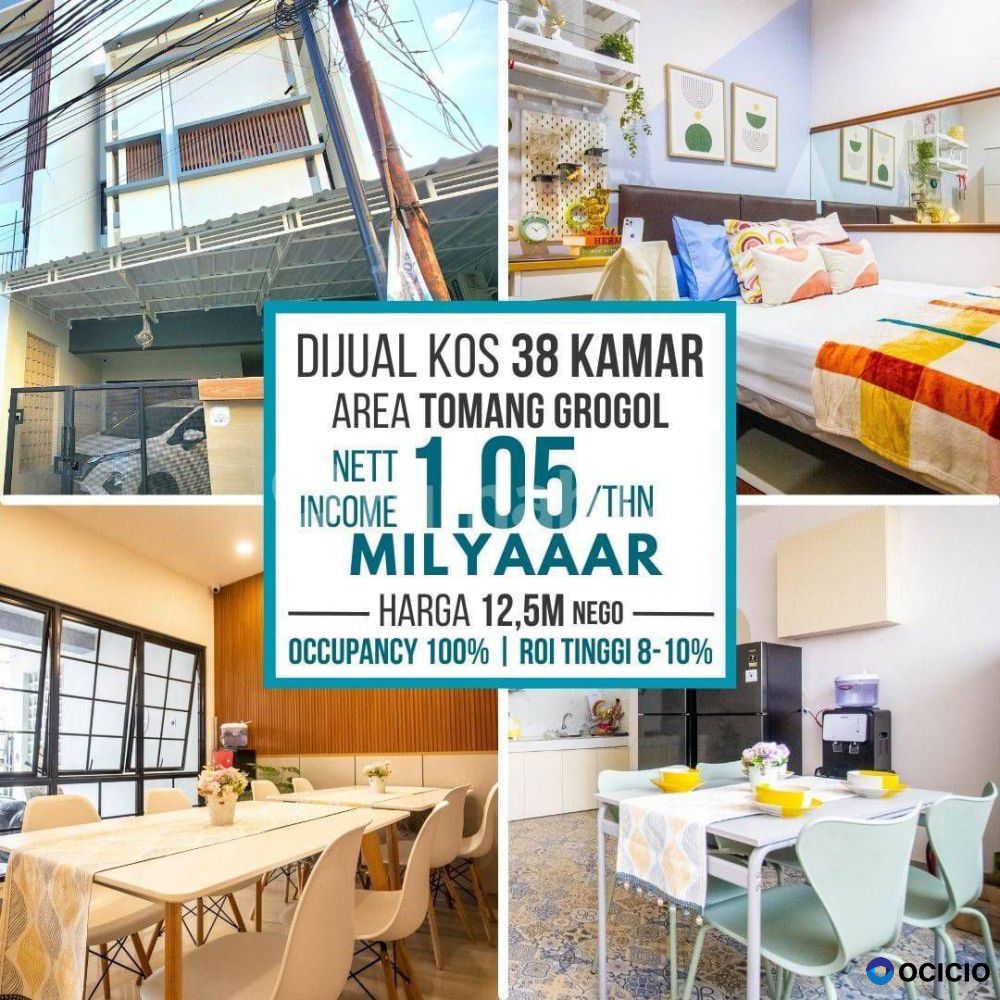Dijual Kos Kosan Eklusive Di Tomang Jakarta Barat