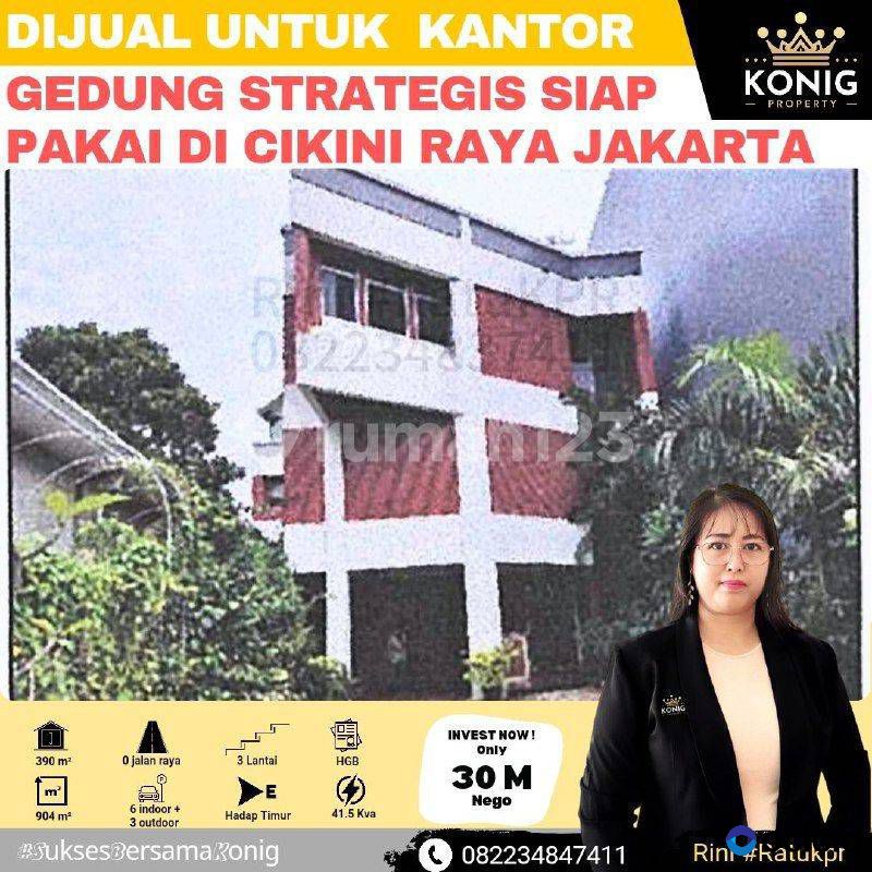 Gedung Kantor Strategis Siap Pakai Di Cikini Raya Jakarta