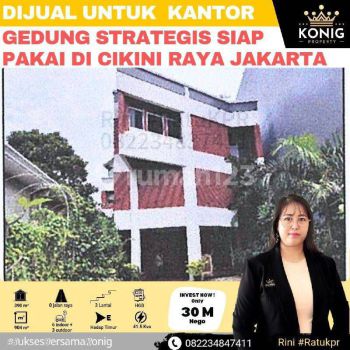 Gedung Kantor Strategis Siap Pakai Di Cikini Raya Jakarta