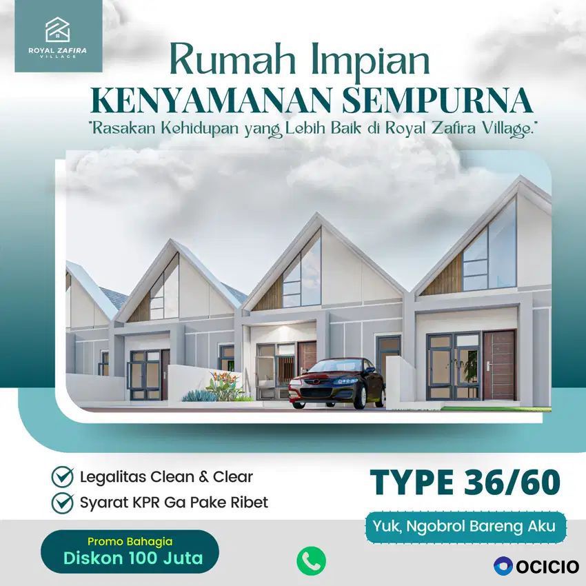 Dijual Rumah Siap Huni Didepok