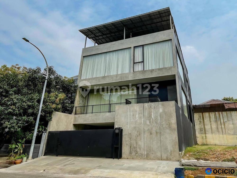 Jual Cepat Rumah Mewah Industrial Di Permata Buana Jakarta Barat