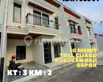 Dijual Rumah Siapa Huni Dekat Gerbang Toll Kukusan Beji