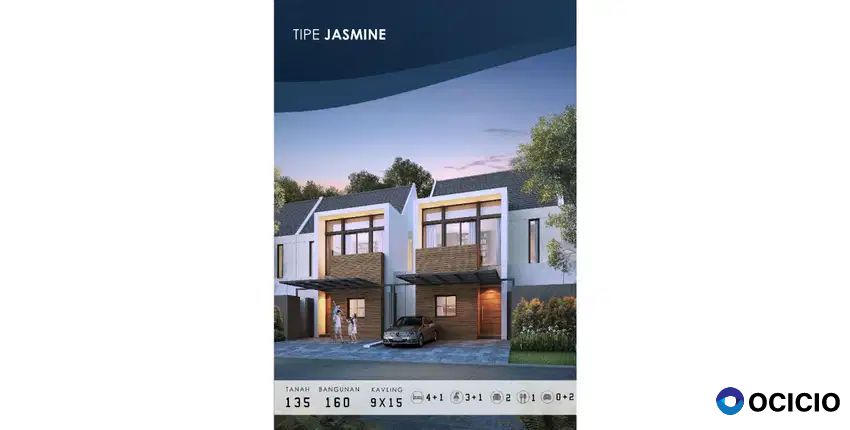 Citraland Tallasa City - White Floral Tipe Jasmine