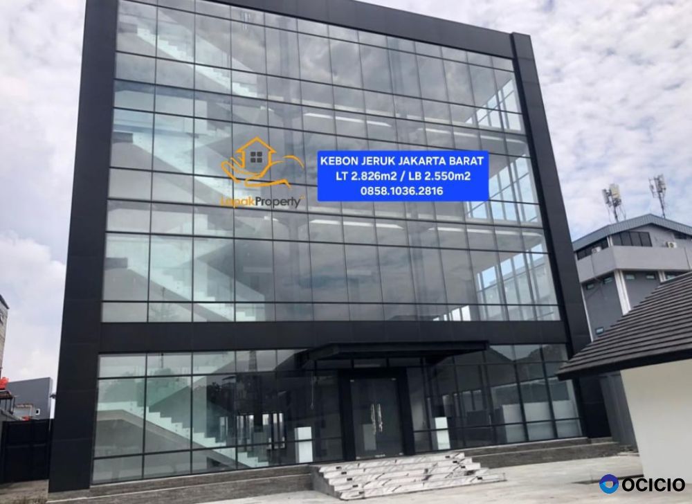 GEDUNG BARU 4.5 LANTAI KEBON JERUK JAKARTA BARAT