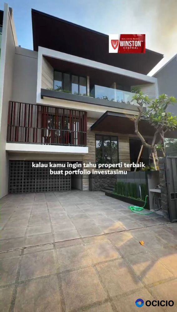 Dijual Rumah Bukit Golf Internasional Surabaya Semi Furnish