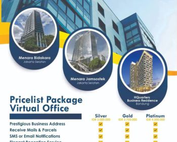 Virtual Office harga terjangkau area Tebet pusat kota Bisnis
