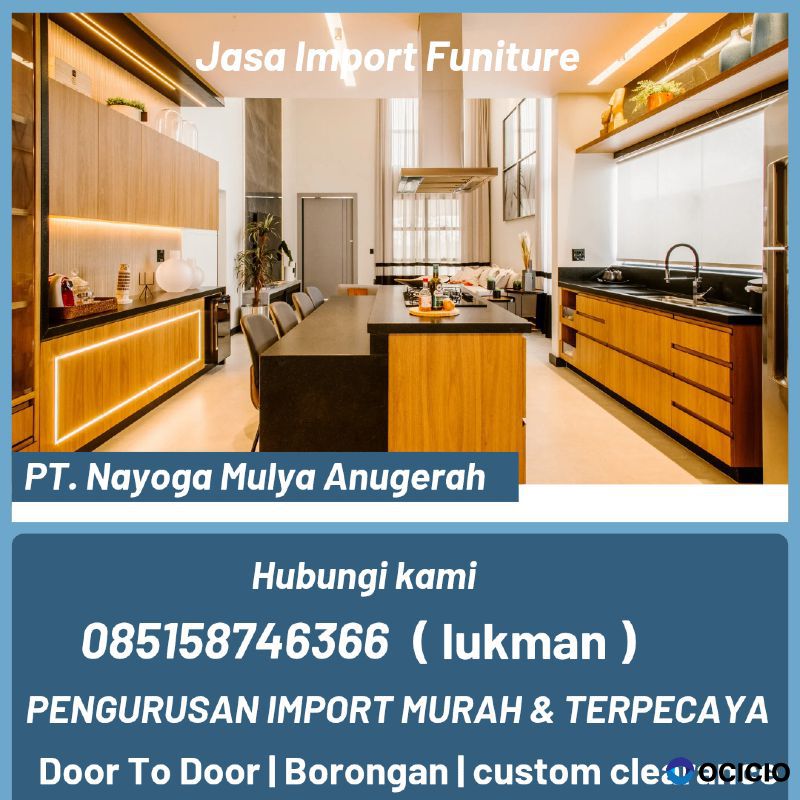 jasa import funiture dari china - nayoga logistics