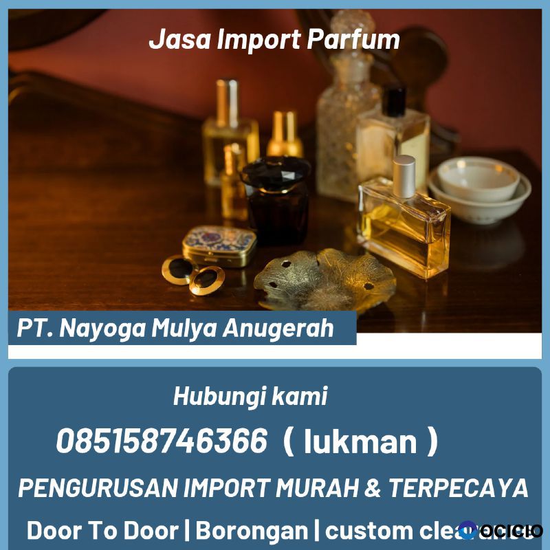 jasa import parfum dari china - nayoga logistics