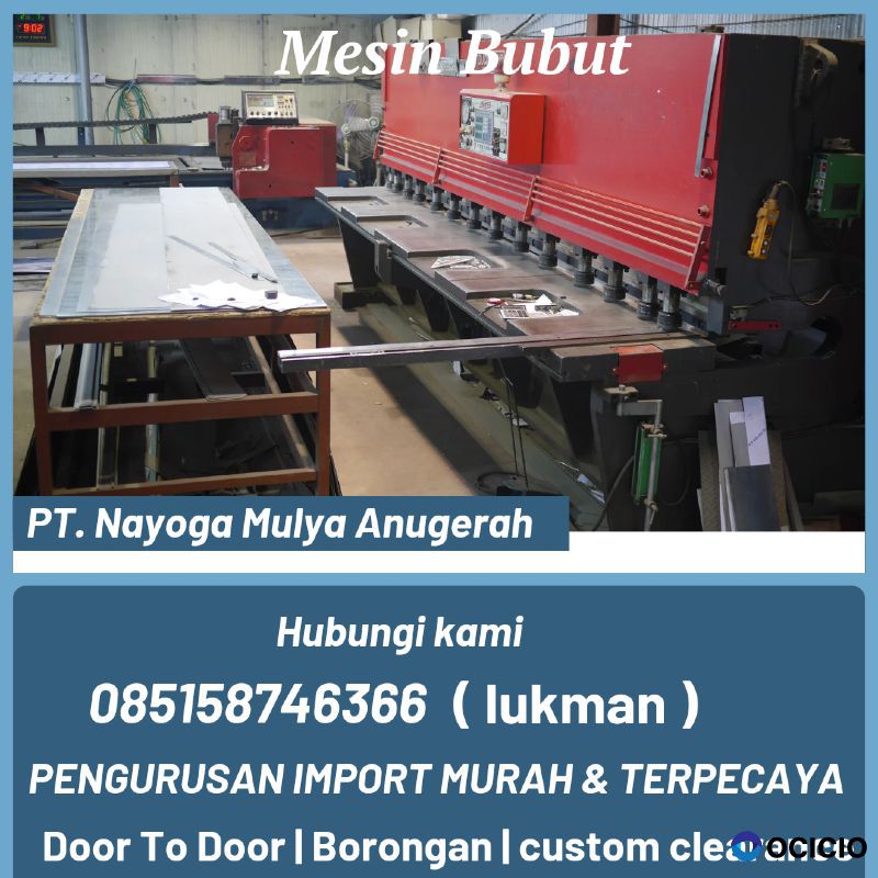 Jasa Import Mesin Bubut Door To Door | NYG Express