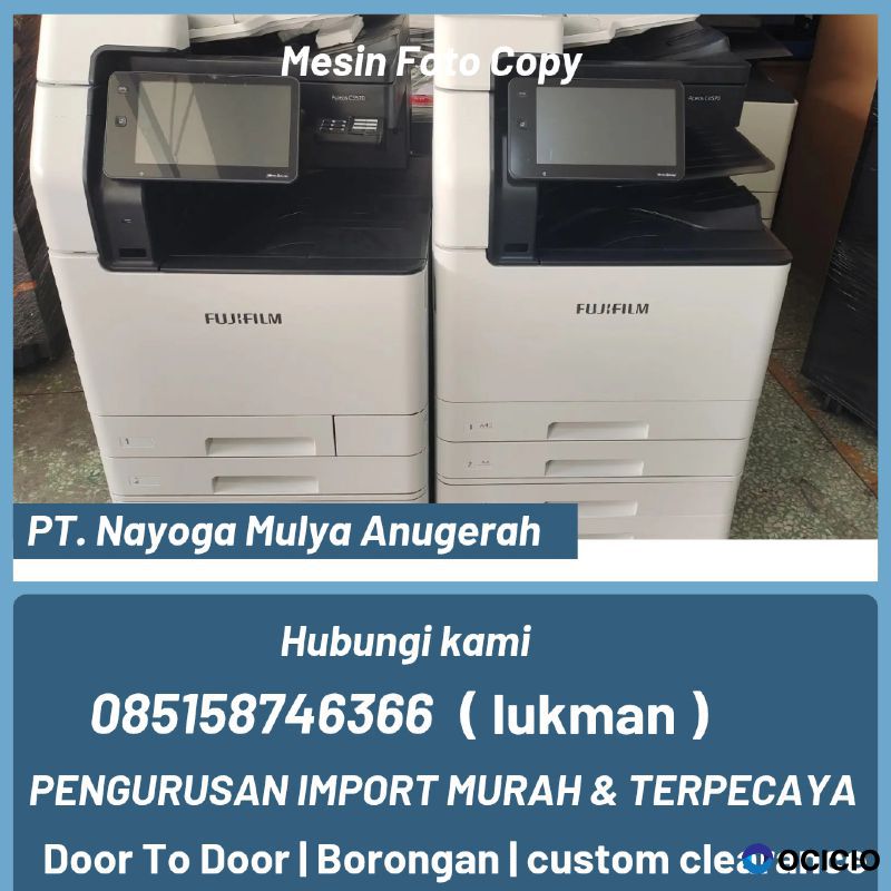 Jasa Import Door To Door Mesin Foto Kopi | NYG Express