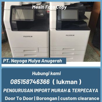 Jasa Import Door To Door Mesin Foto Kopi | NYG Express