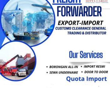Forwarder import door to door Medan 