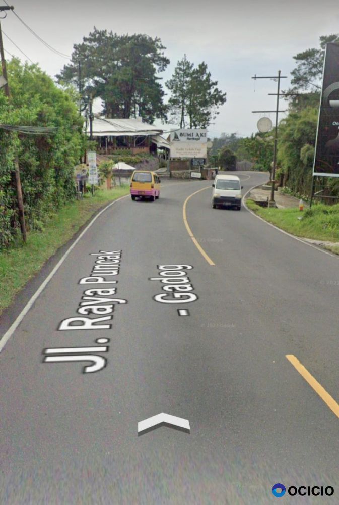 Dijual Villa di Jl. Raya Puncak - Gadog, Ciloto, Cipanas, Jawa Barat