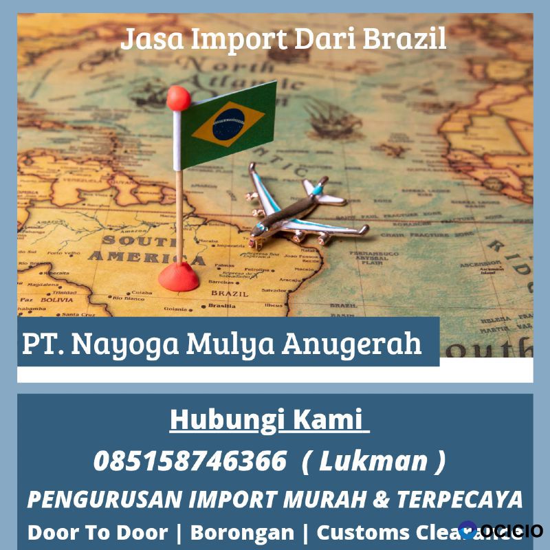 Jasa Forwarder Brazil Import Door To Door