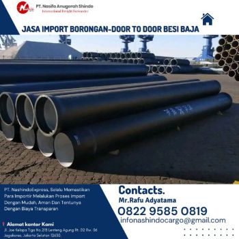 Jasa Import Besi Baja Dari China Door To Door