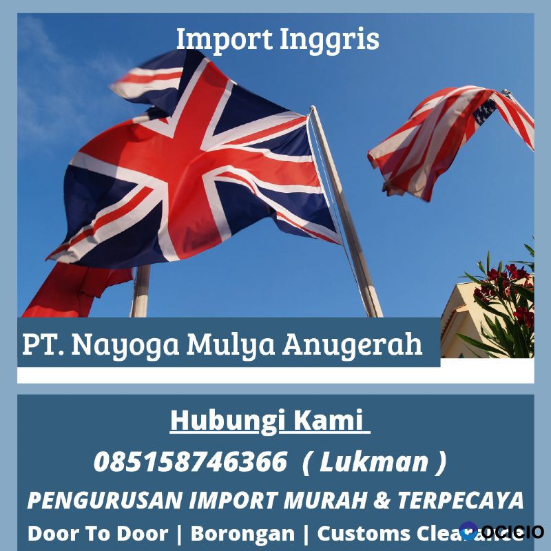 Jasa Forwarder Inggris Import Ke Indonesia