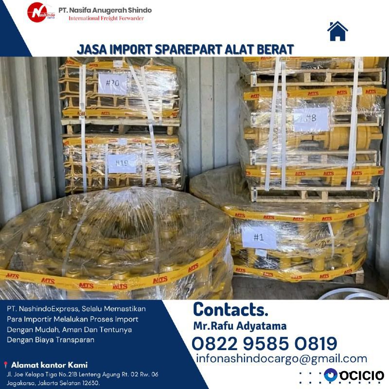 Jasa Import Sparepart Dari Korea Door To Door