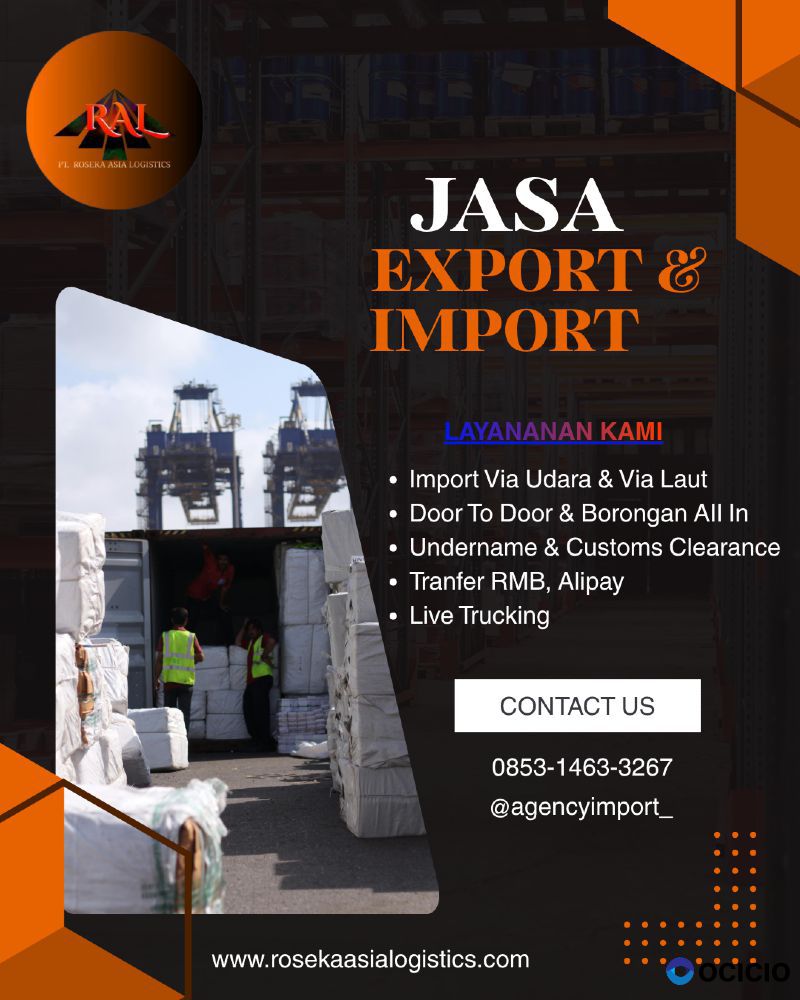 Jasa Import Export Asia, Eropa & Amerika