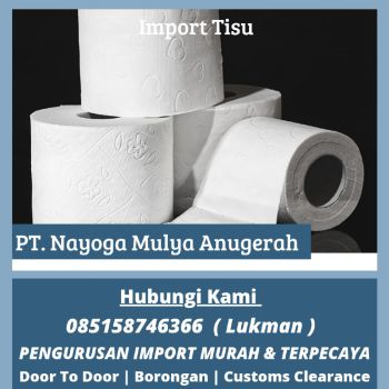 Jasa Import Tisu Dari UK Ke Indonesia All-in