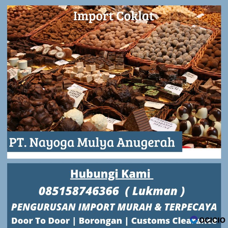Jasa Import Coklat Dari Inggris All-in
