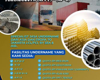 Spesifikasi Jasa Undername Import Besi Baja